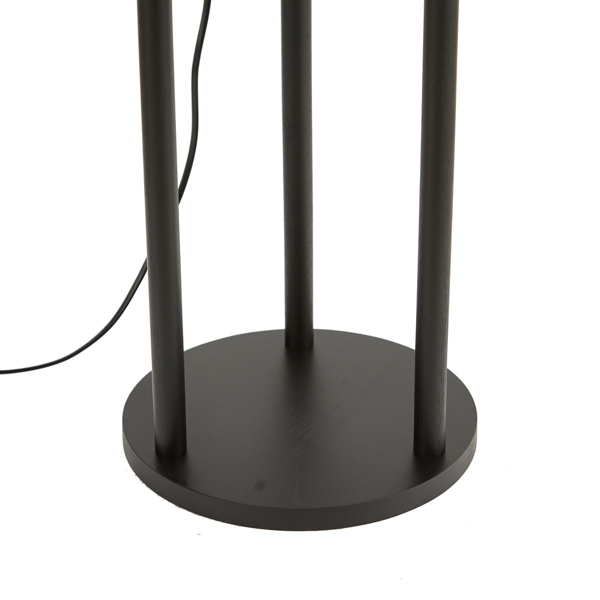 Moderne vloerlamp zwart - Stojon