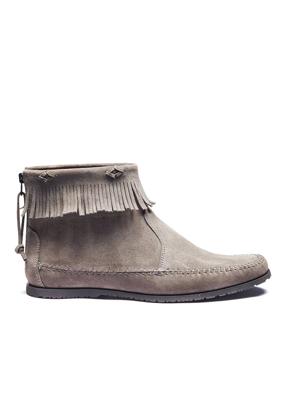 KILTIE BOOTE VELOURS GRIS
