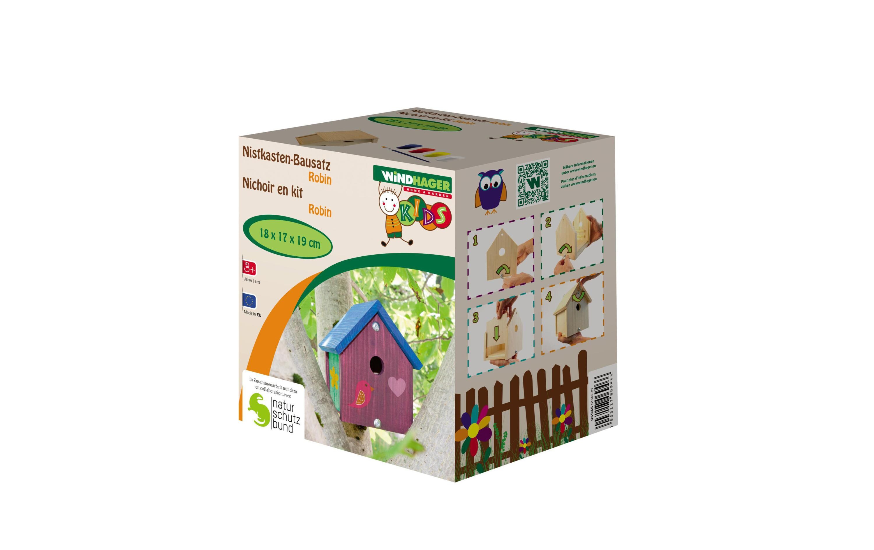 Nistkasten Bausatz for KidsNistkasten zum einfachen Selberbauen und Gestalten