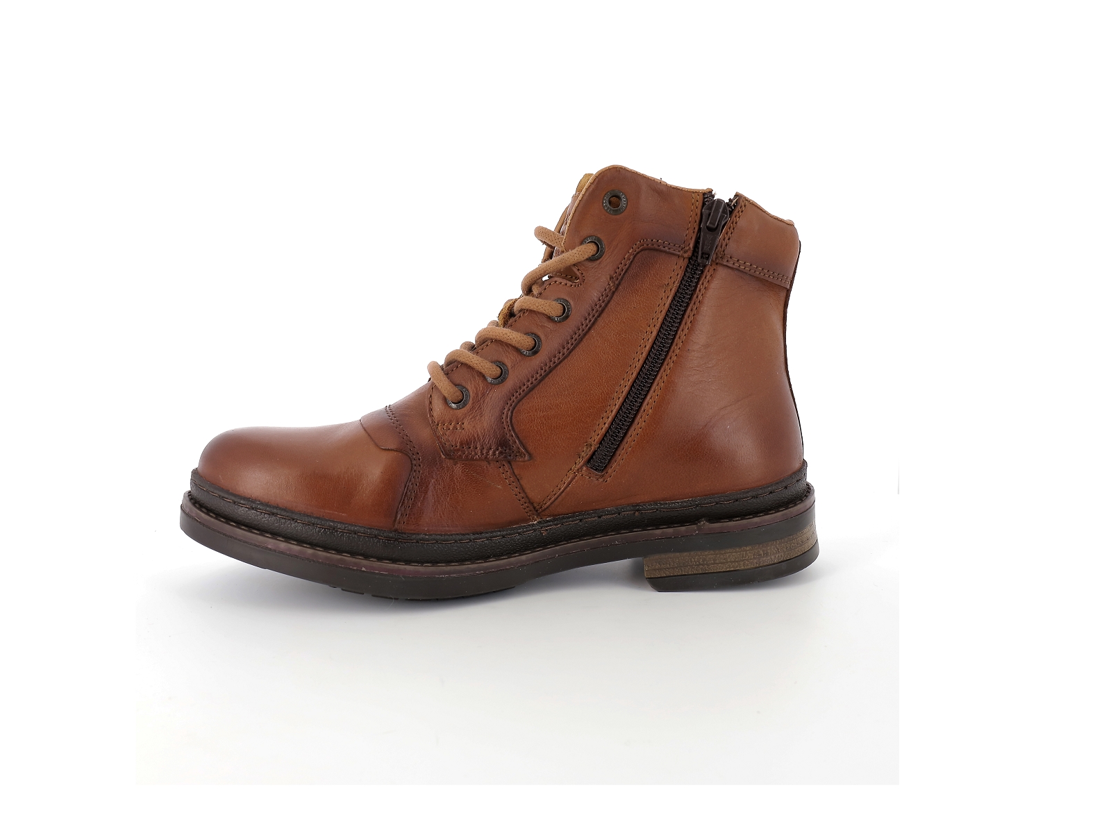 Redskins-TRIOMPHE Cuir Cognac