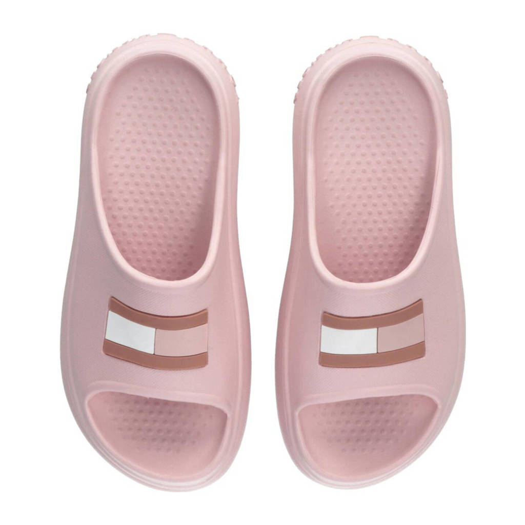 Tommy Hilfiger badslippers roze