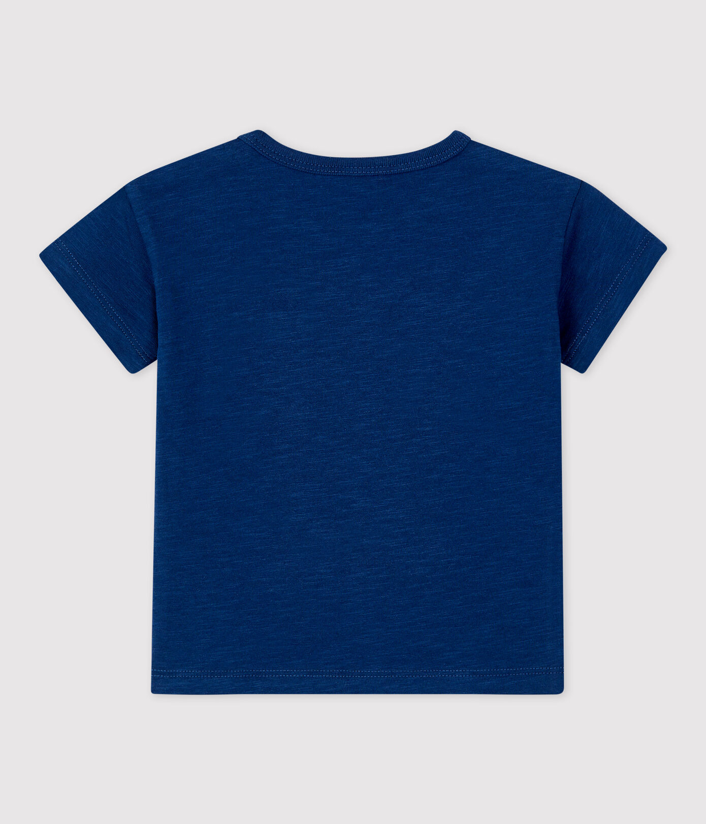 Tee-shirt manches courtes uni en jersey bébé