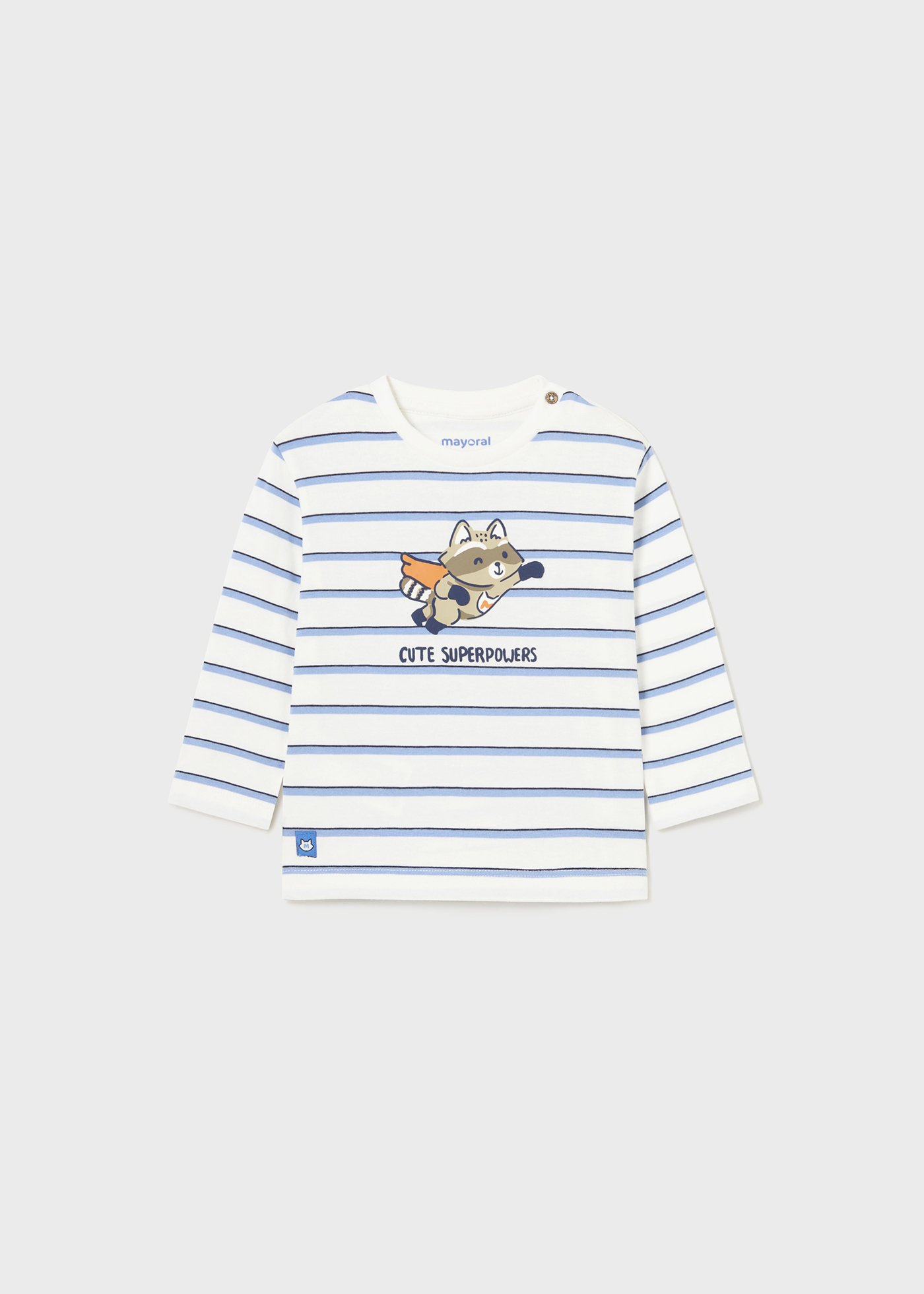 Camiseta listrada para bebê Better Cotton