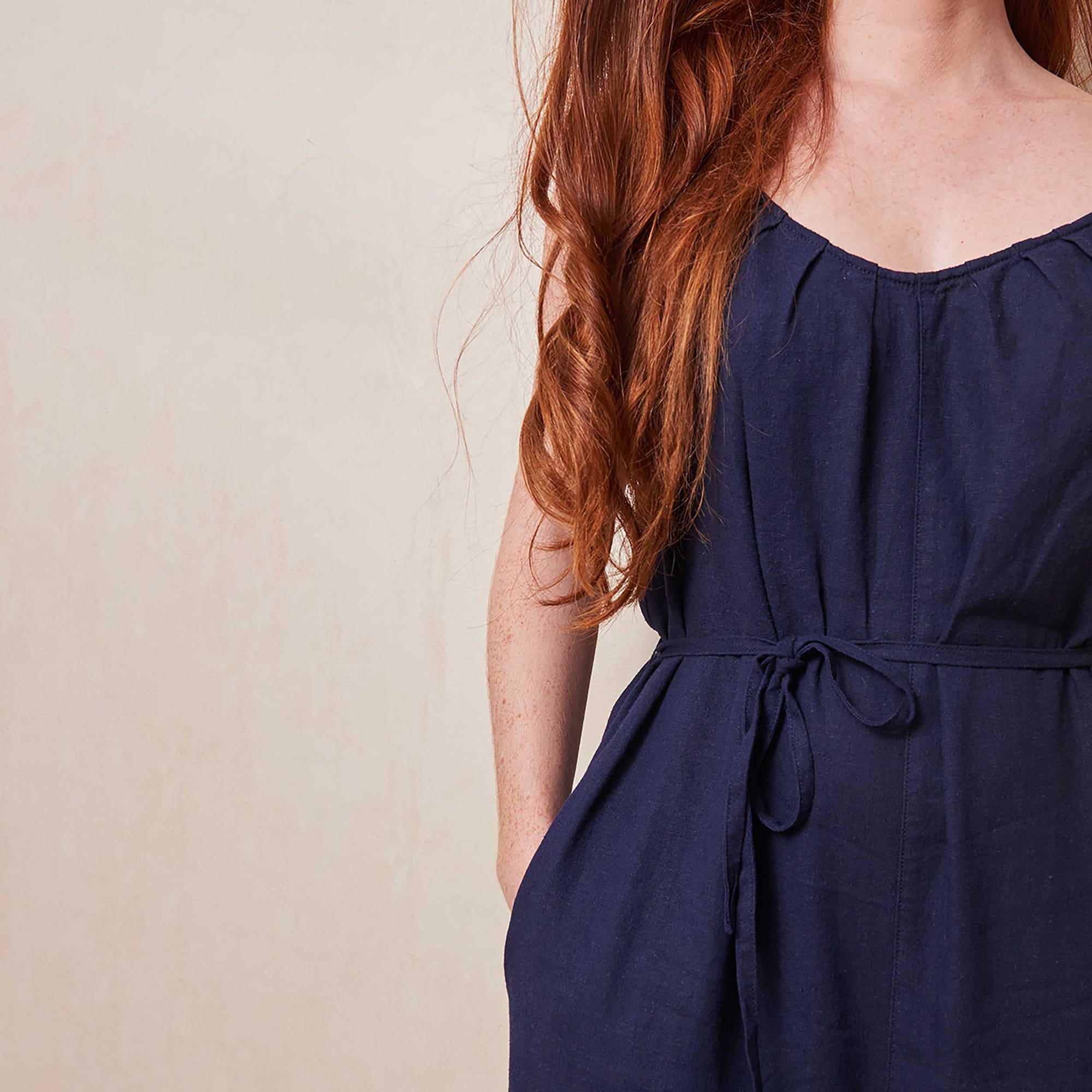 Combinaison Femme bleu marine