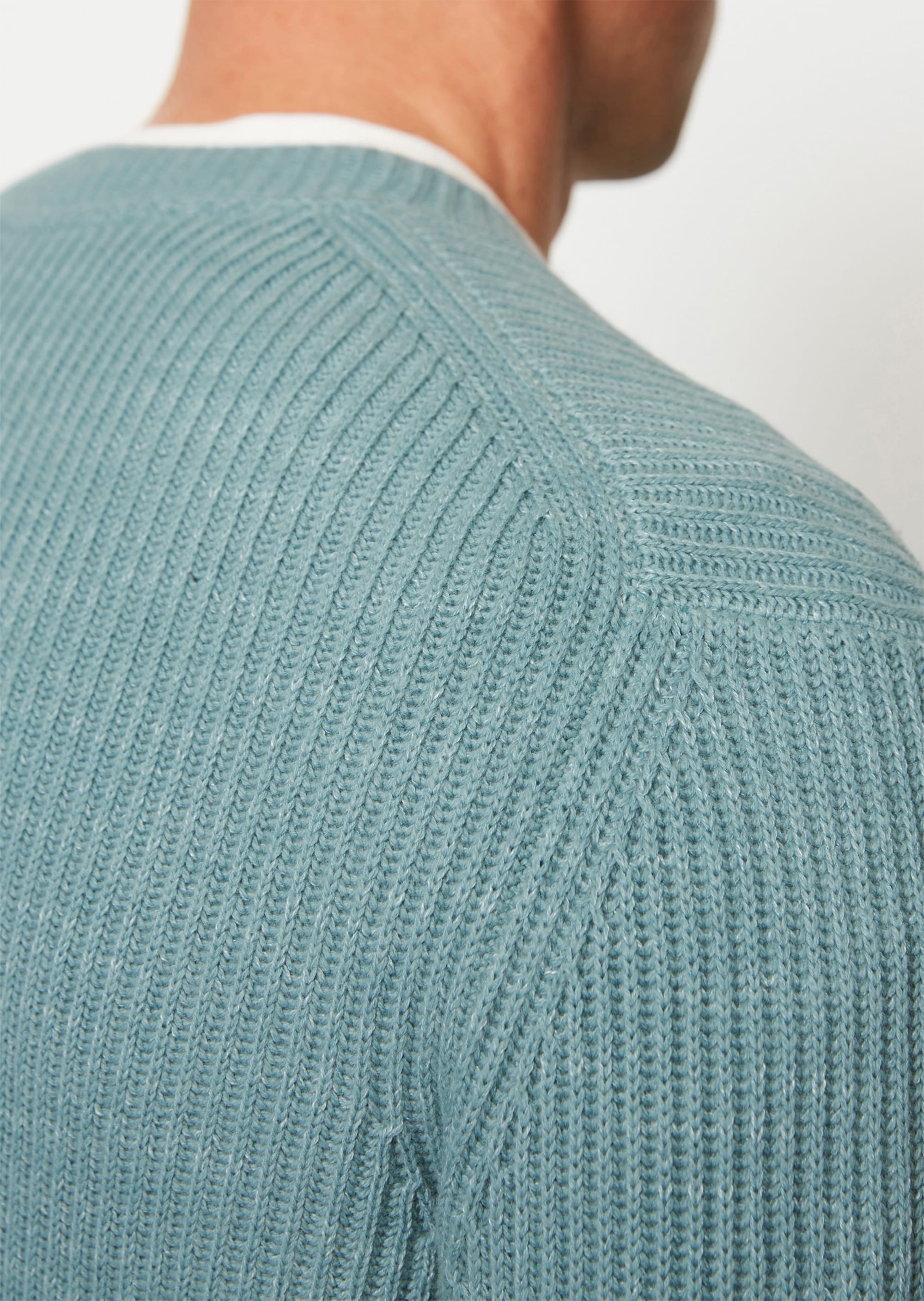 Pullover regular mit Bi-Color-Effekt