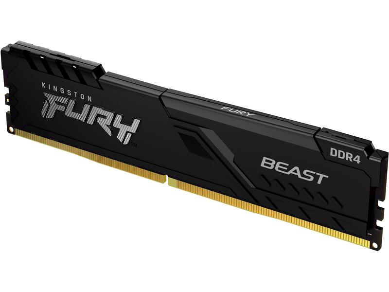 Kingston DDR4-RAM FURY Beast 3200 MHz 1x 32 GB High-Performance Arbeitsspeicher mit Plug N Play Kompatibilität