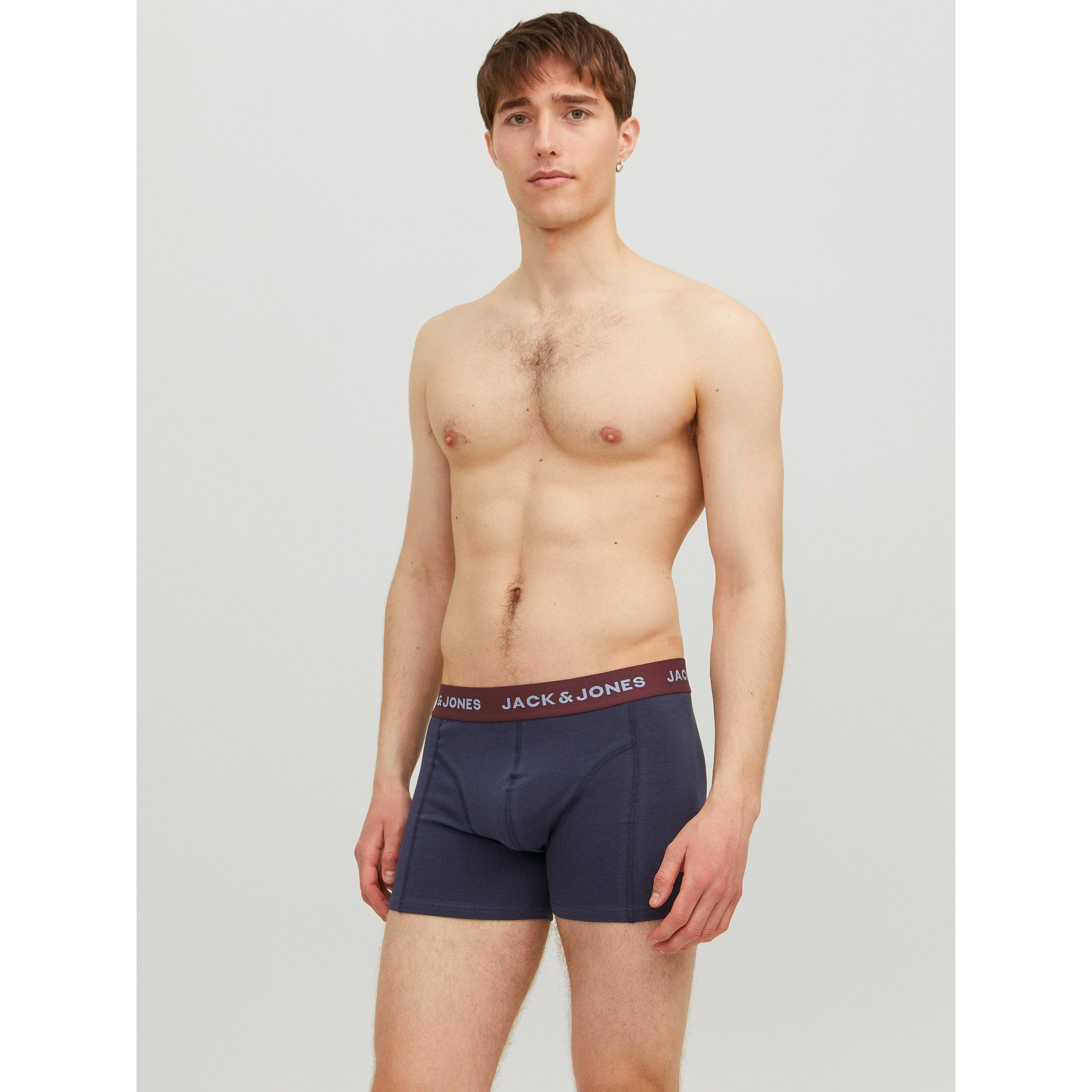 Jack and Jones James 3 Pack Boxer Trunk