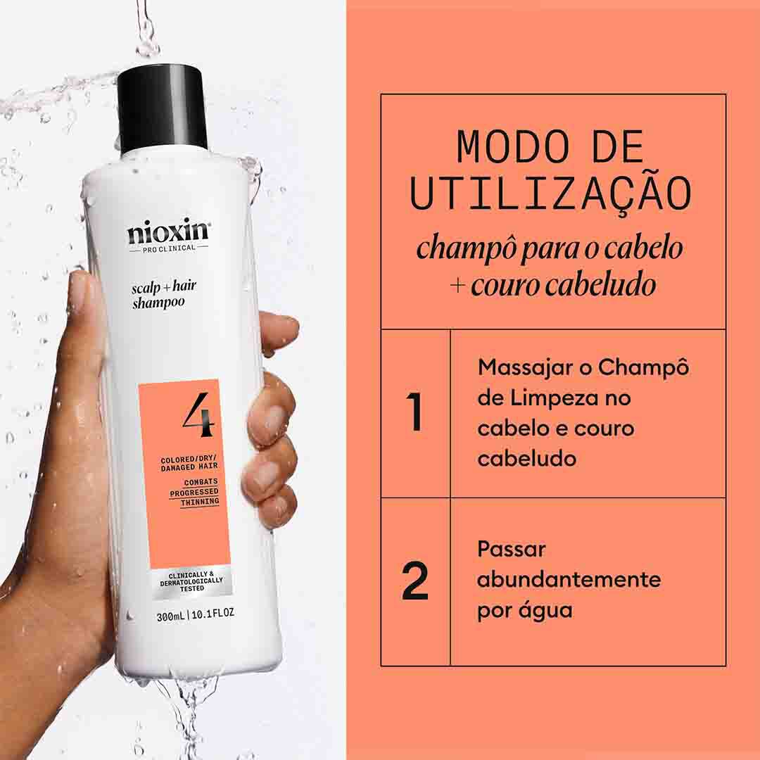 Nioxin Sistema 4 Champô - 300ml