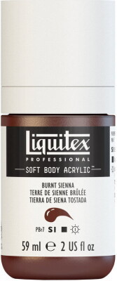 Liquitex - Akrylmaling - Soft Body - Burnt Sienna 59 ML