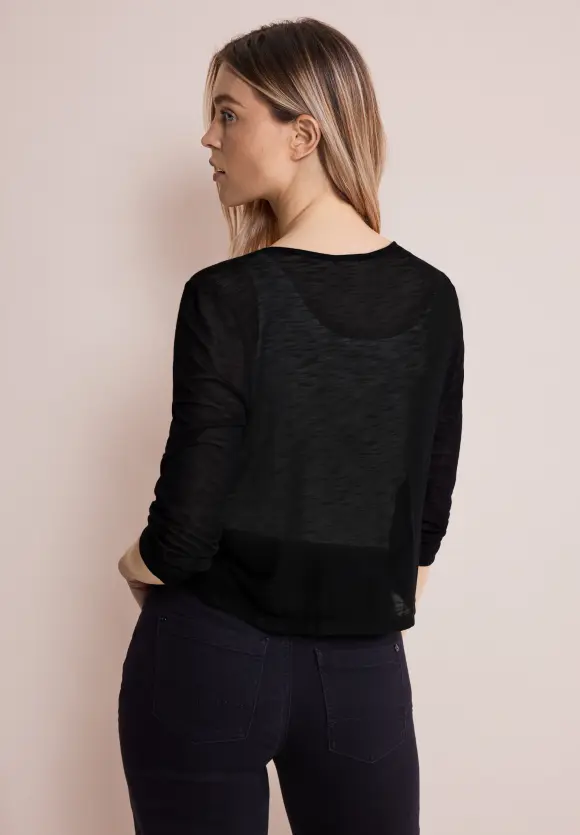 Bolero Strickjacke - Black