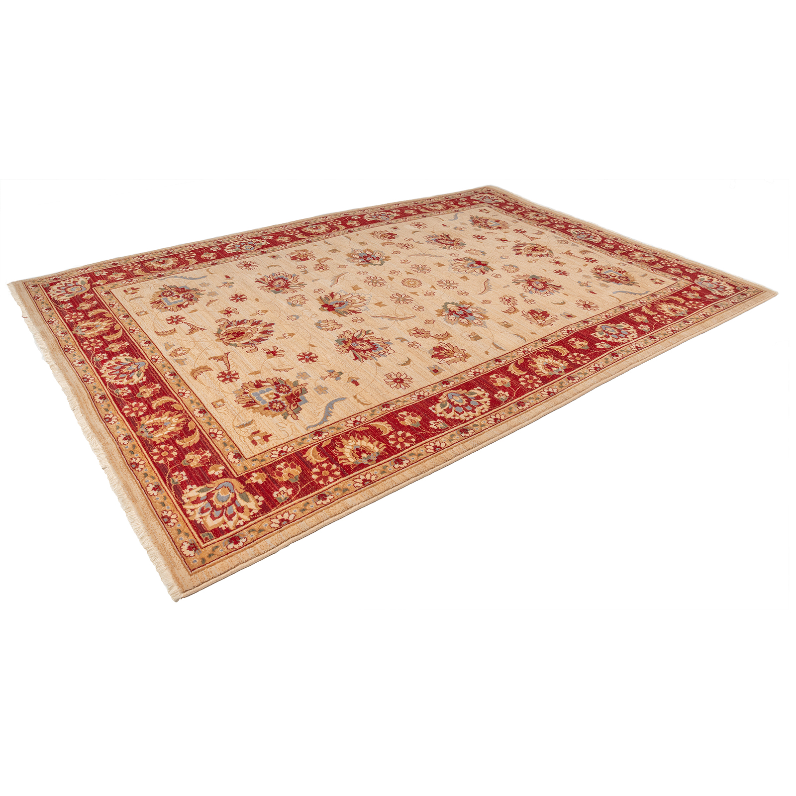 Teppich SAHARNA - rot-multicolor - 160x230 cm
