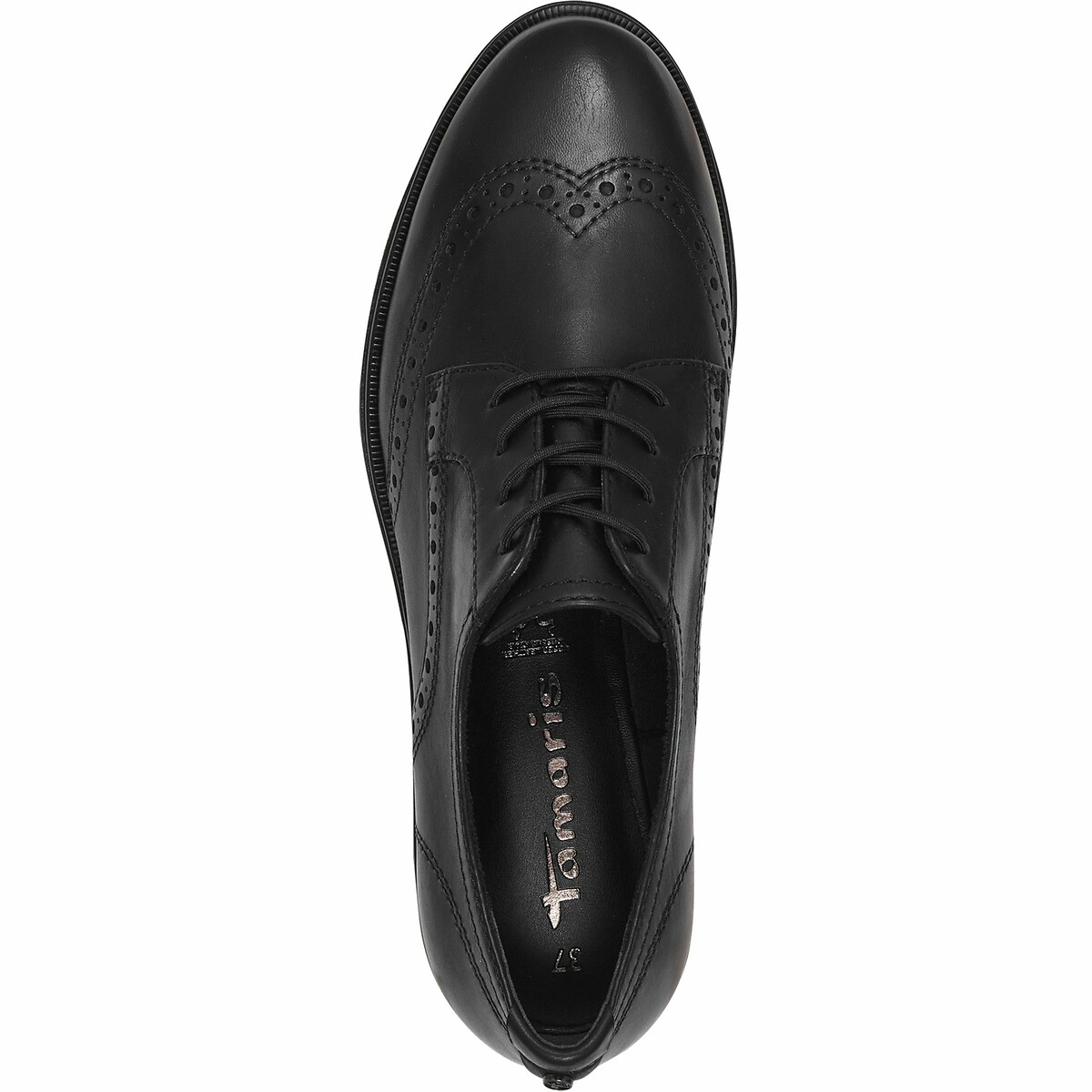 TAMARIS<br>Sapatos Derby em couro