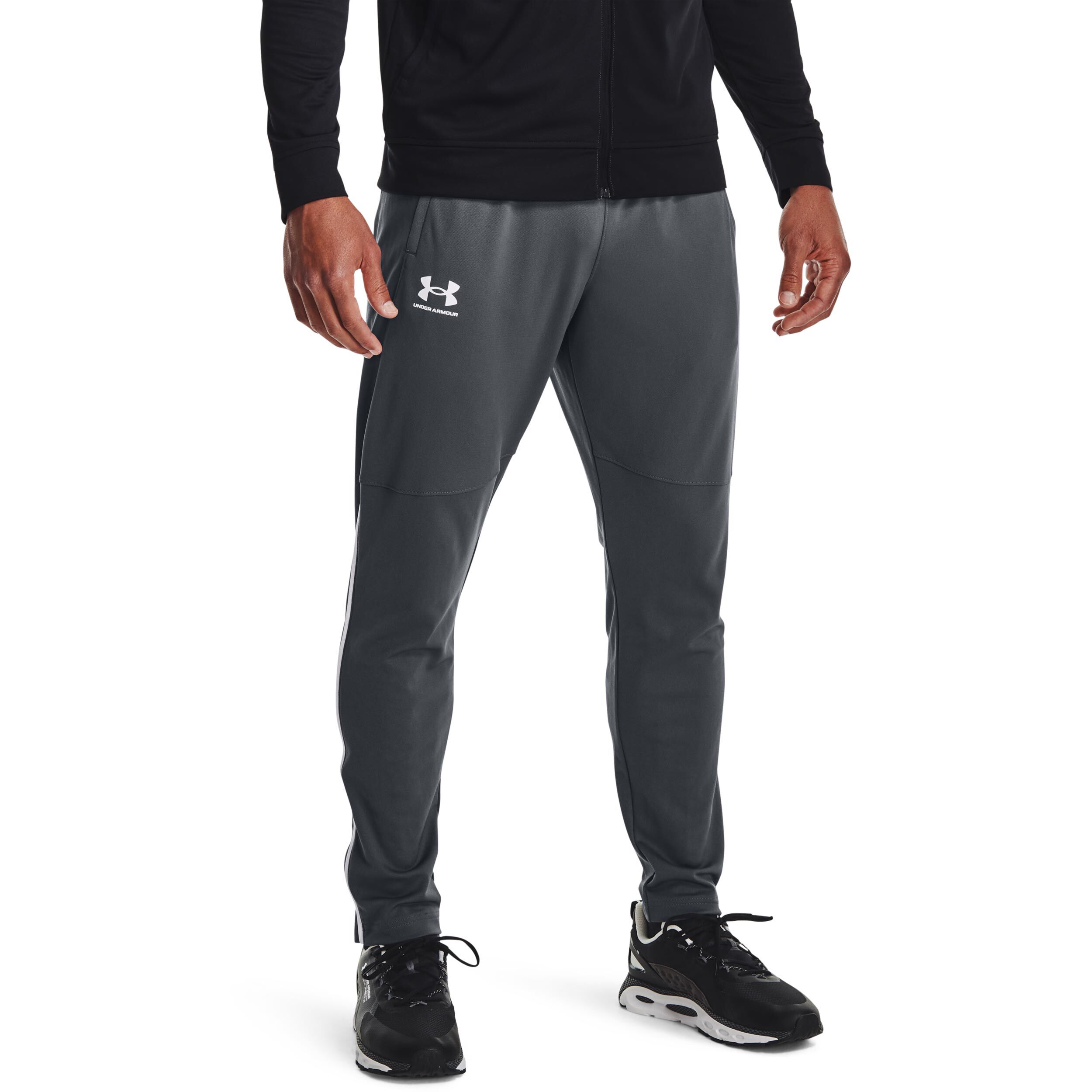 Under Armour Pique Track Pantalon Survêtement Hommes - Gris