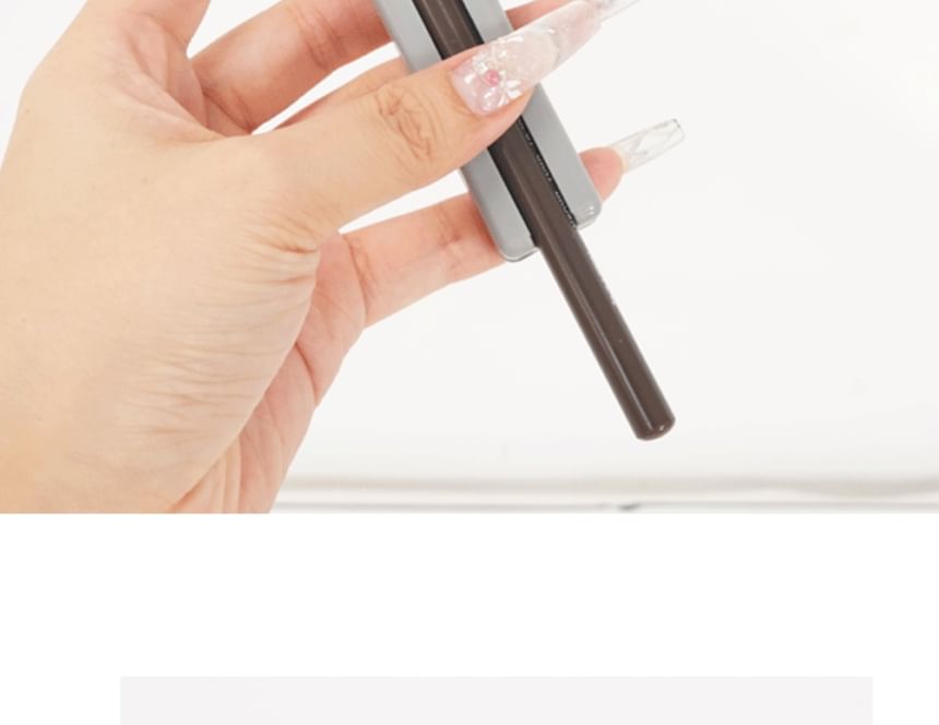 denivyse - Duckbill Eyebrow Pencil Sharpener / Sand Paper / Cutter / Set