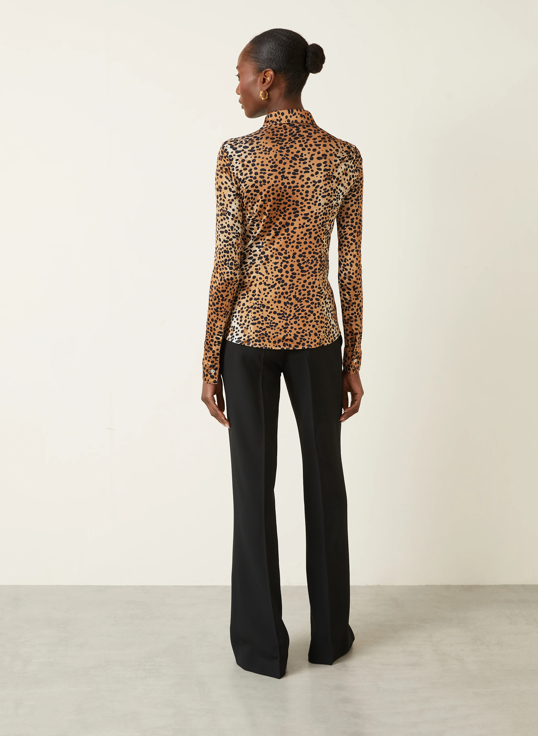 VERSACE Hemdbluse aus Satin