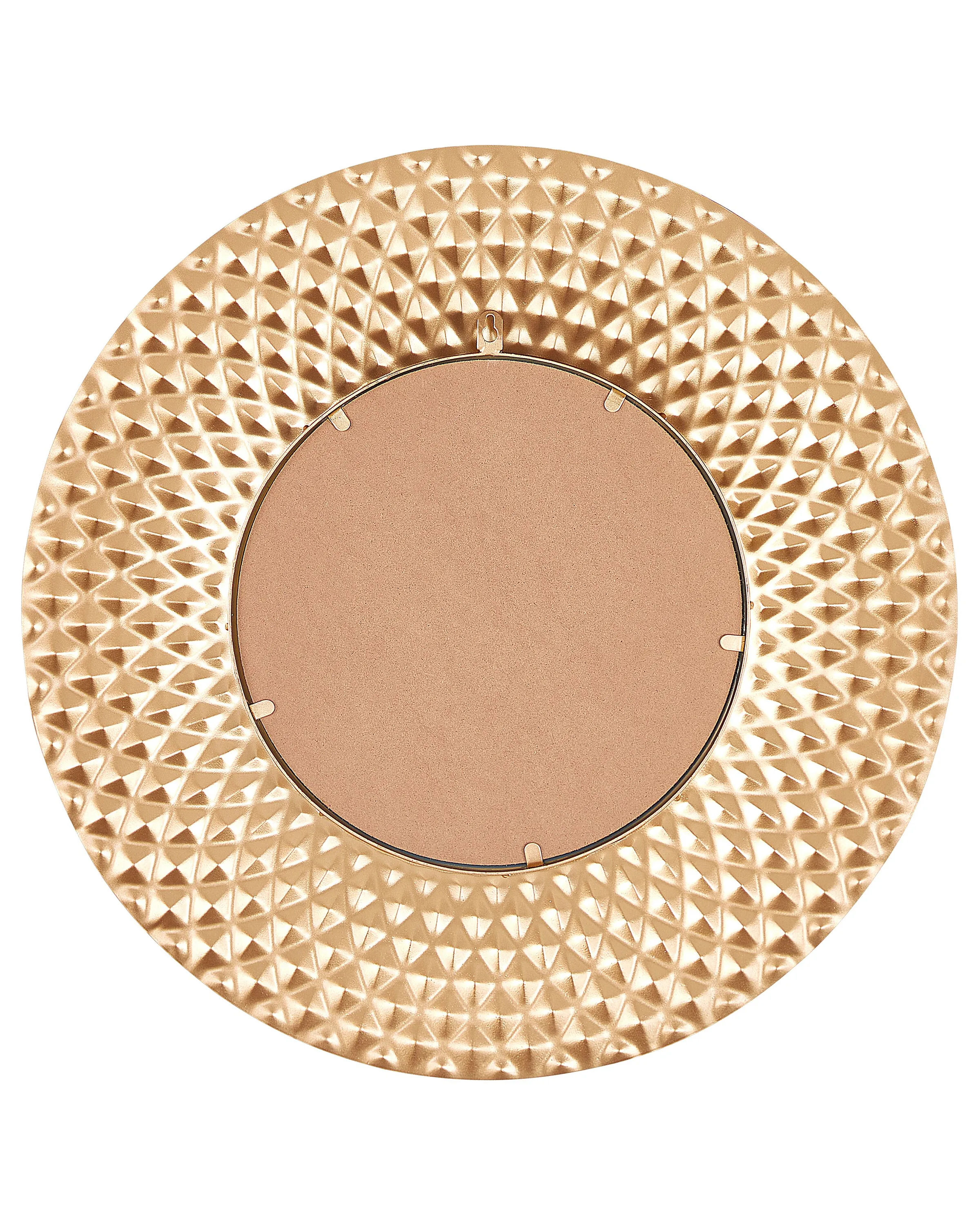 Wandspiegel COMBE 60 cm 60 cm Metaal Goud