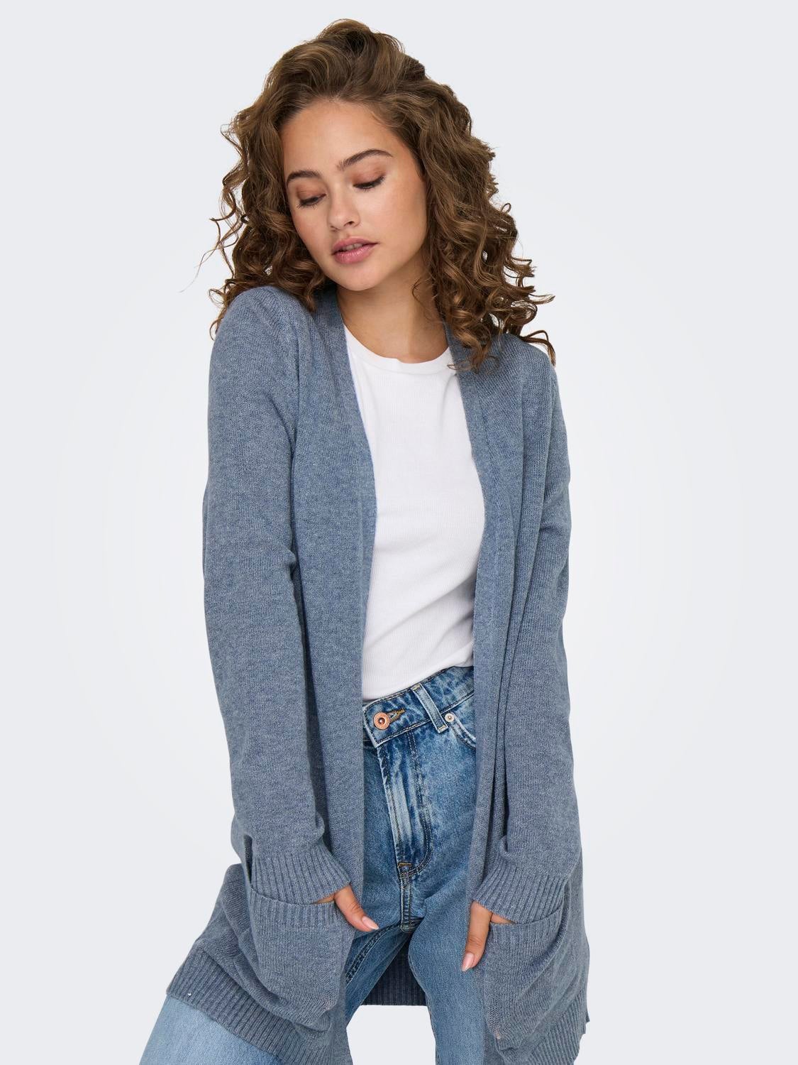 ONLLESLY Strickjacke Vintage Indigo
