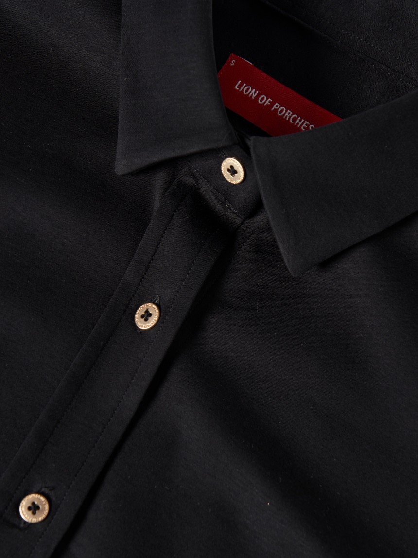 Camisa de malha de algodão