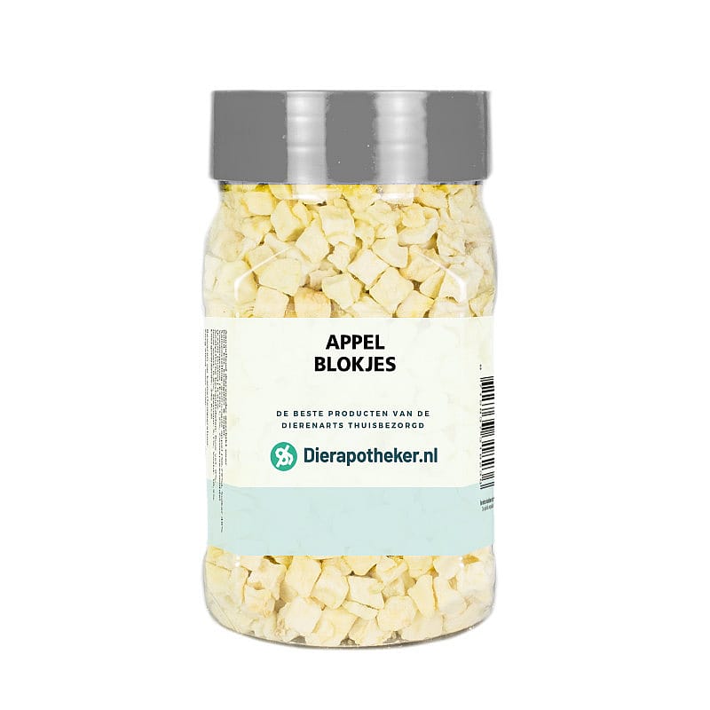 Dierapotheker Appel Blokjes Snack | 100 gram | 13266.1