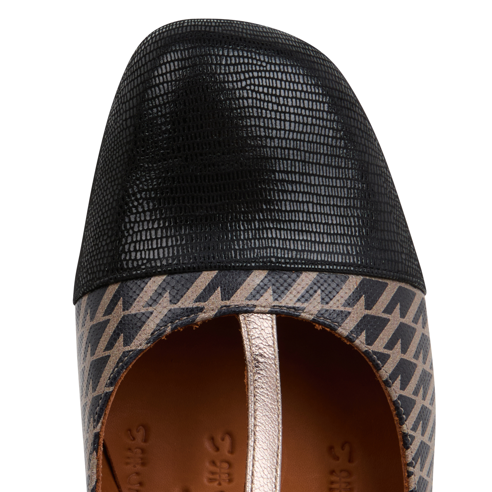 REVITA45 - Babies en cuir imprimé | Multicolore