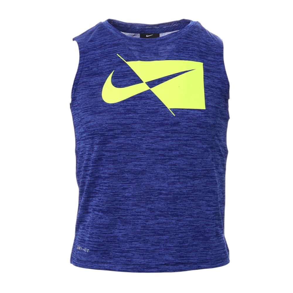 Nike T-shirt Bleu Garçon Nike 86H742