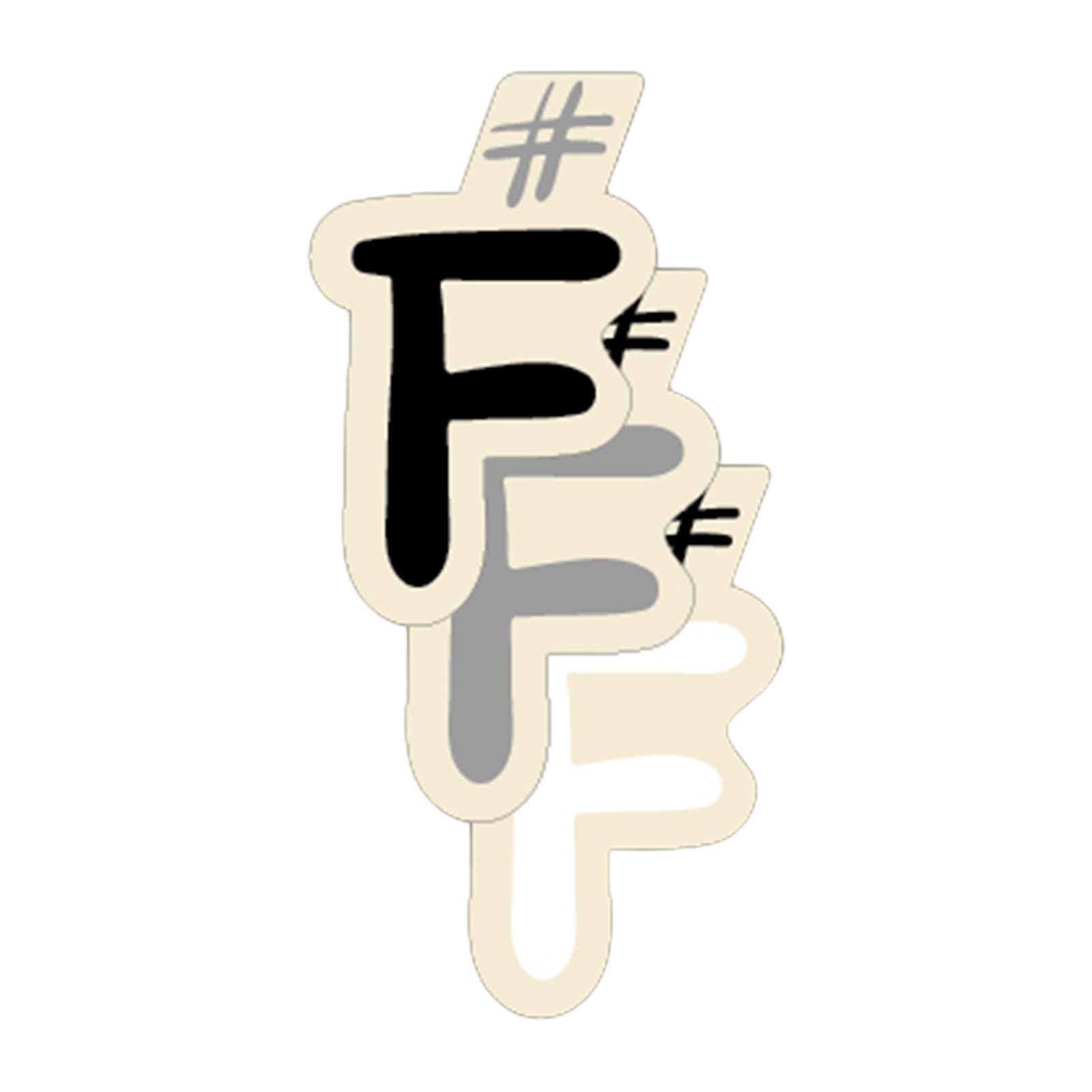 Buchstaben gross F