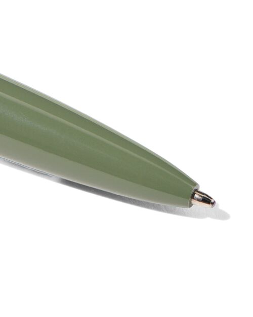 stylo à bille rechargeable à encre bleue avec fleur