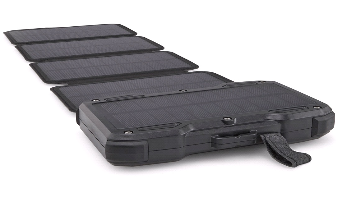 Powerbank 10000 mAh med solcellelader