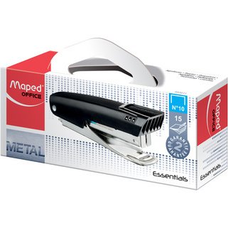 Agrafeuse Pocket Essentials E3526, noir