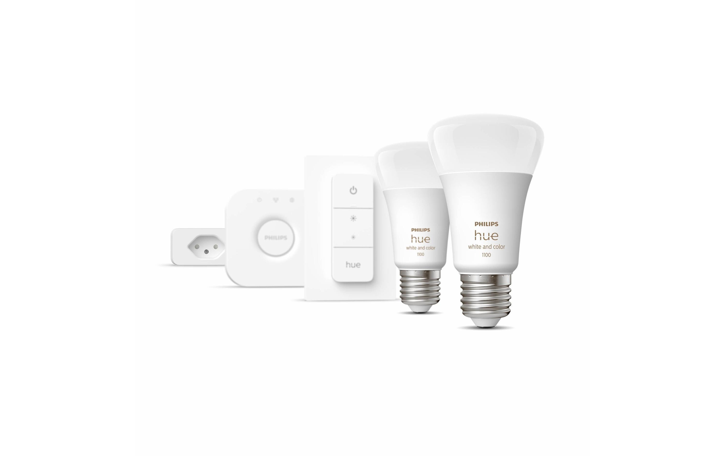 Starterset White & Color Ambiance, 2er Set inkl. Smart Plug<br>Starterset