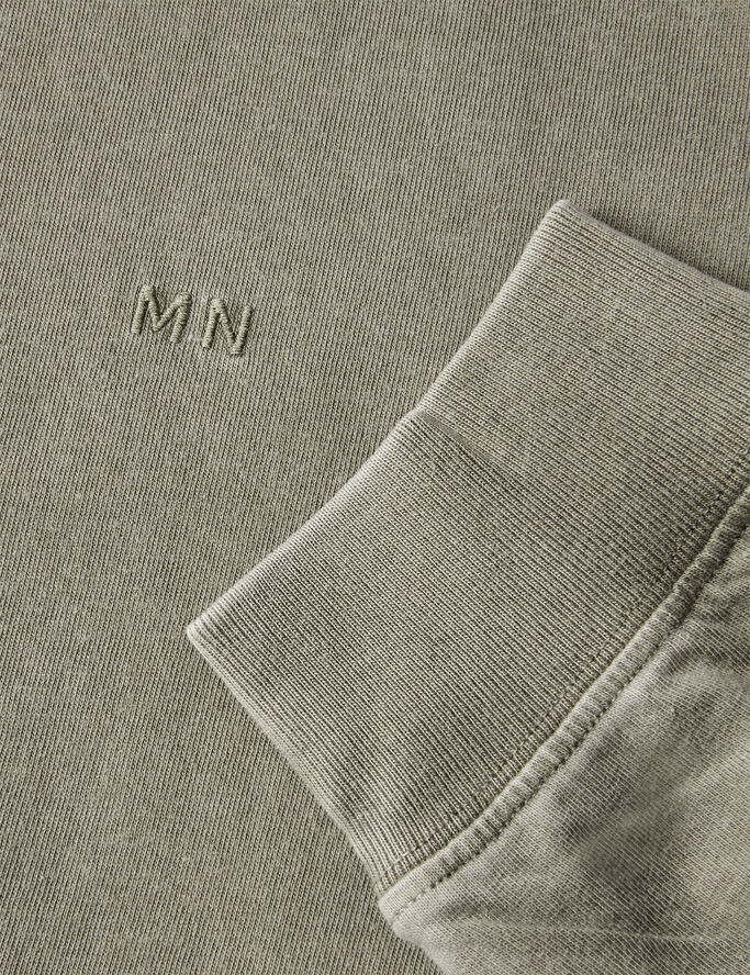 Mads Nørgaard - Copenhagen Cotton Jersey Dye Frode Tee LS Brun