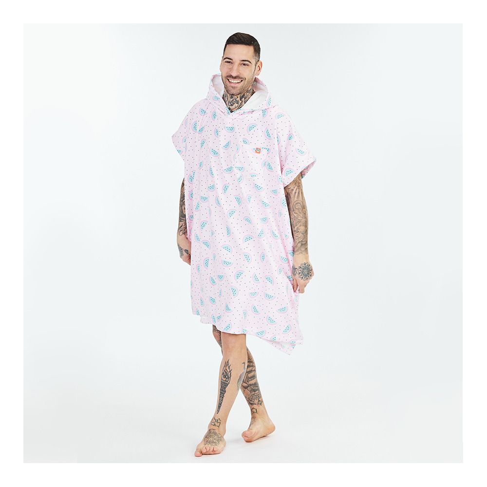 After Essentials WATERMELON - Poncho pink