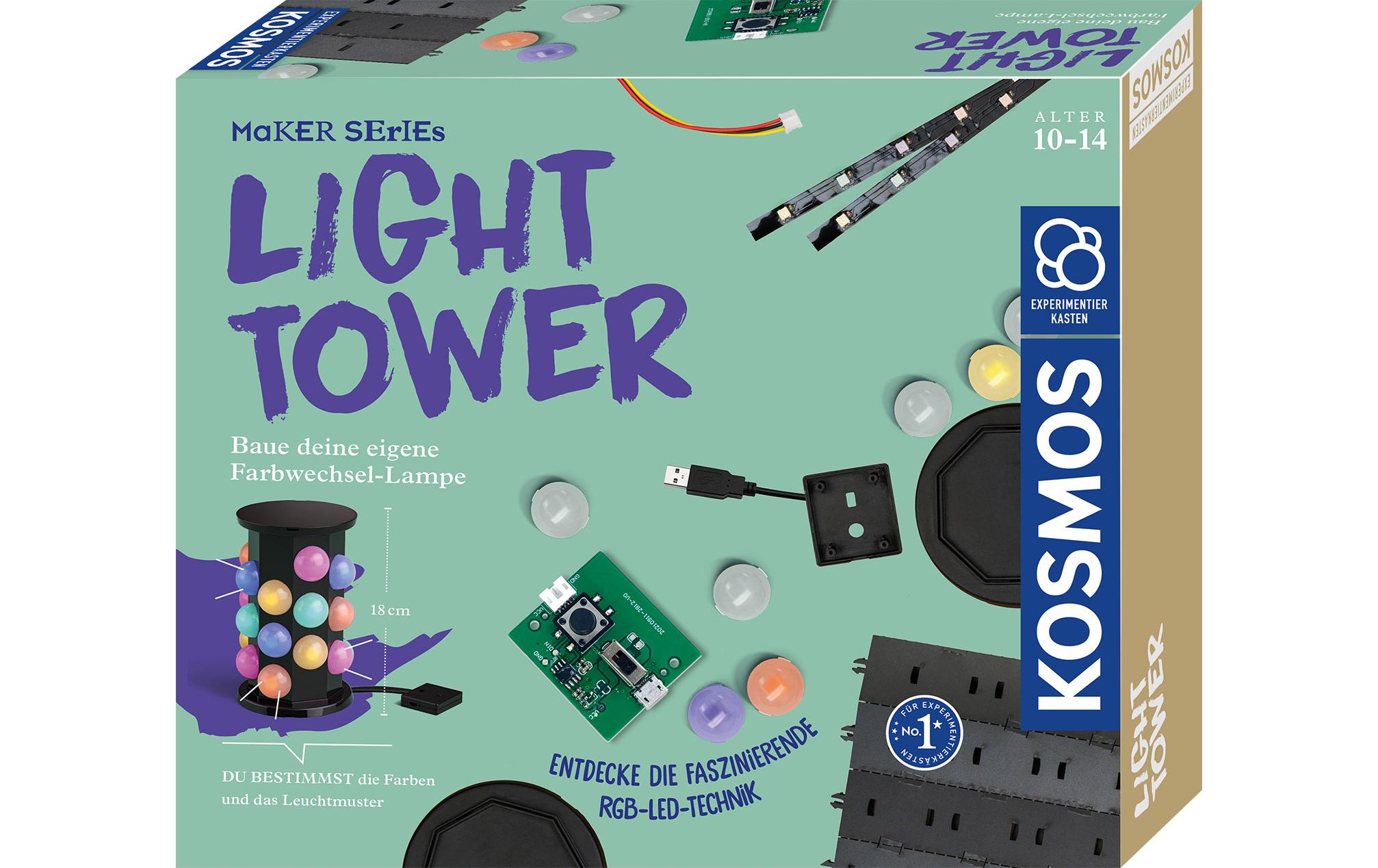 Experimentierkasten Light TowerBauen Sie eine eigene Farbwechsel-Lampe