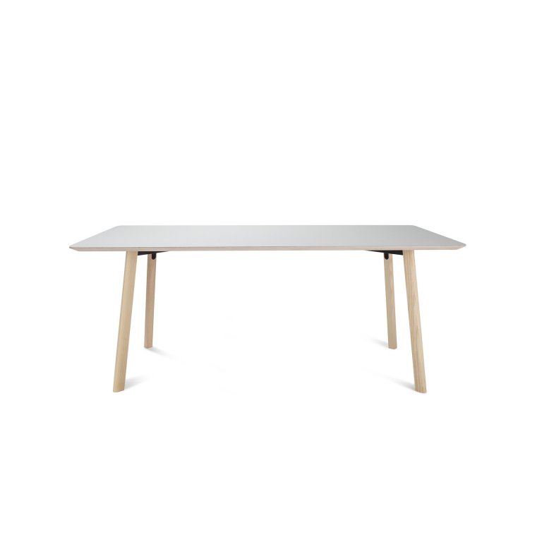 Modulor Tisch Y6 Holz Esche natur 10°