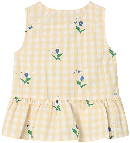 Fliink Top - Agnes - Sonnenlicht Flower Aop
