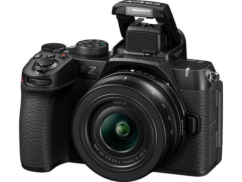 Nikon Fotokamera Z50II Kit 16-50mm Leistungsstarke spiegellose Digitalkamera mit 16-50mm Objektiv