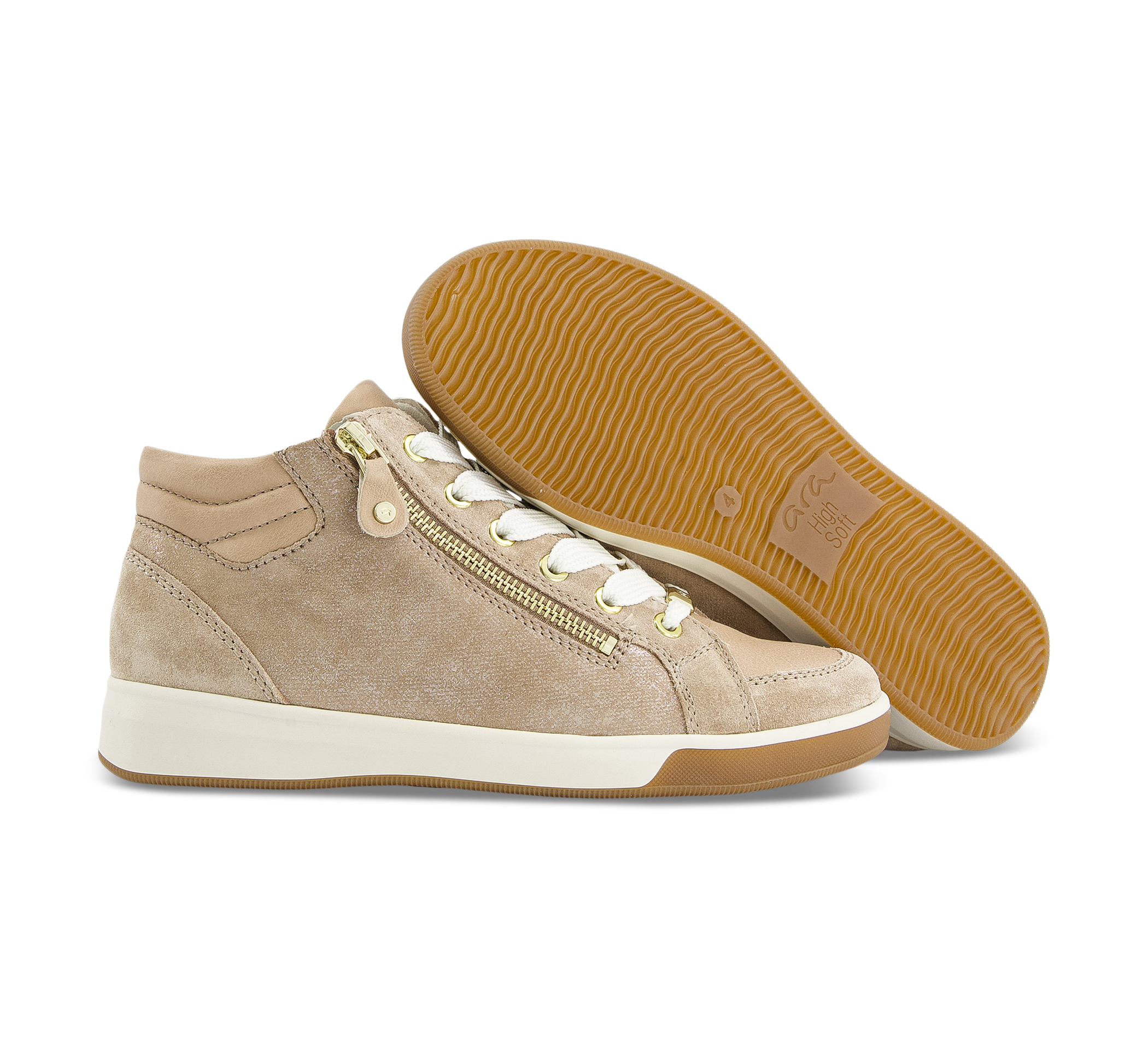 Ara Rom - Schnürstiefel beige/taupe