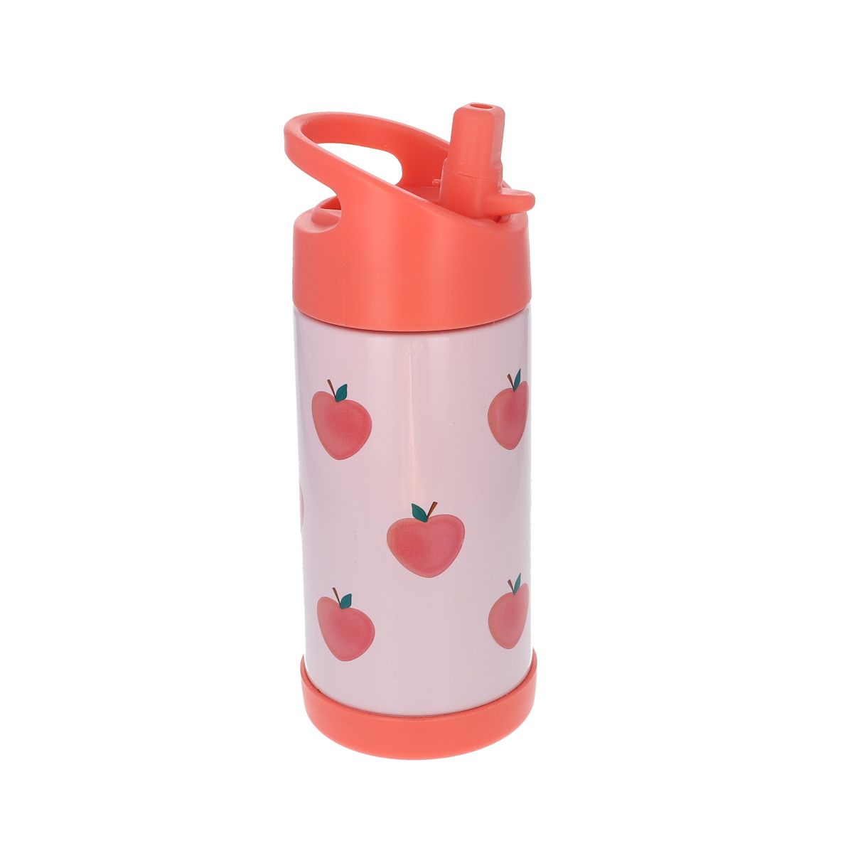 Gourde isotherme pommes roses - 300ml - Dans mon jardin Pause goûter