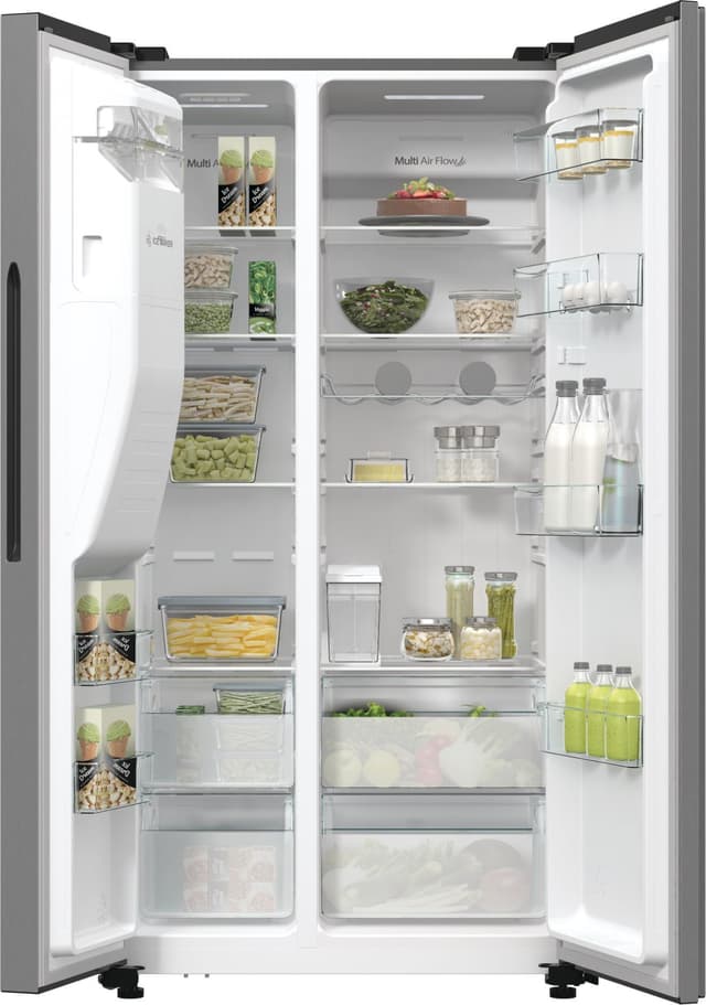 Hisense Side-by-side RS5P535NTCE (Grå metallic)