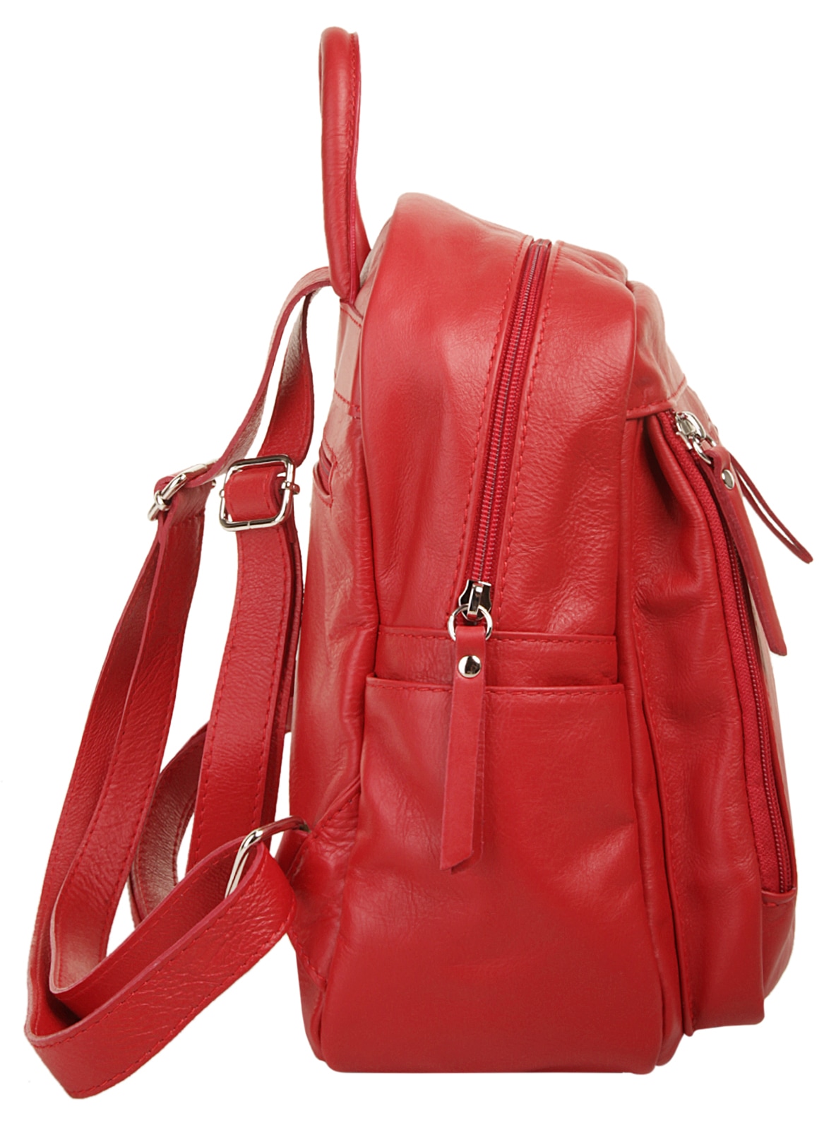 Samantha Look Cityrucksack echt Leder, Made in Italy