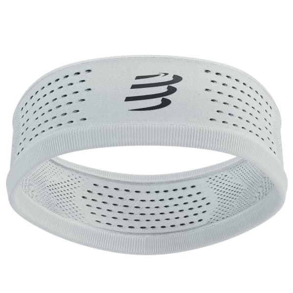 Bandeau running COMPRESSPORT THIN HEADBAND ON/OFF WHITE