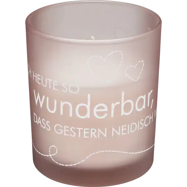 Gefülltes Glas Wunderbar