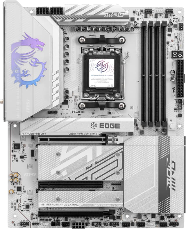 MSI MPG B850 EDGE TI WIFI bundkort