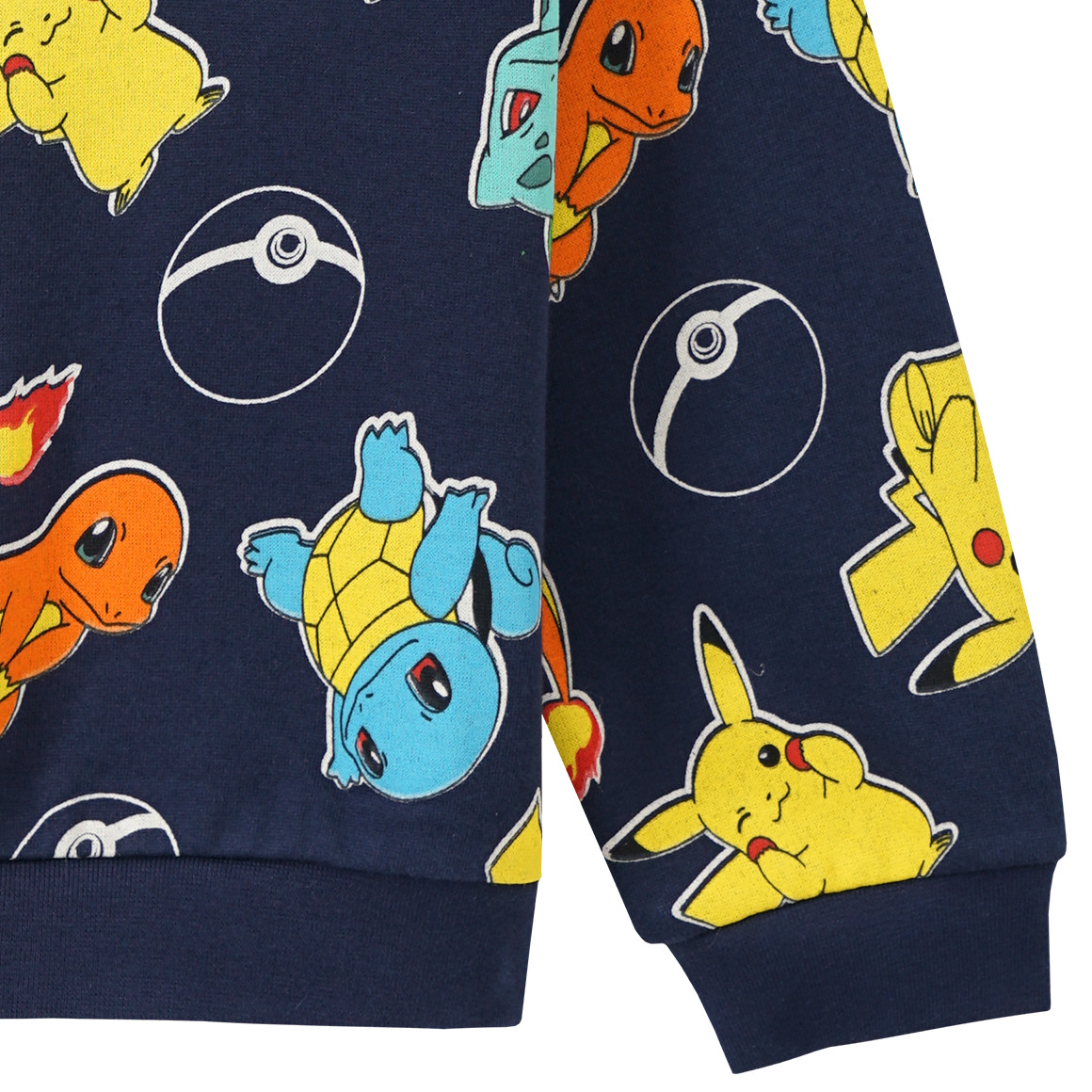 Topolino Pokémon Sweatshirt mit Allover-Print dunkelblau