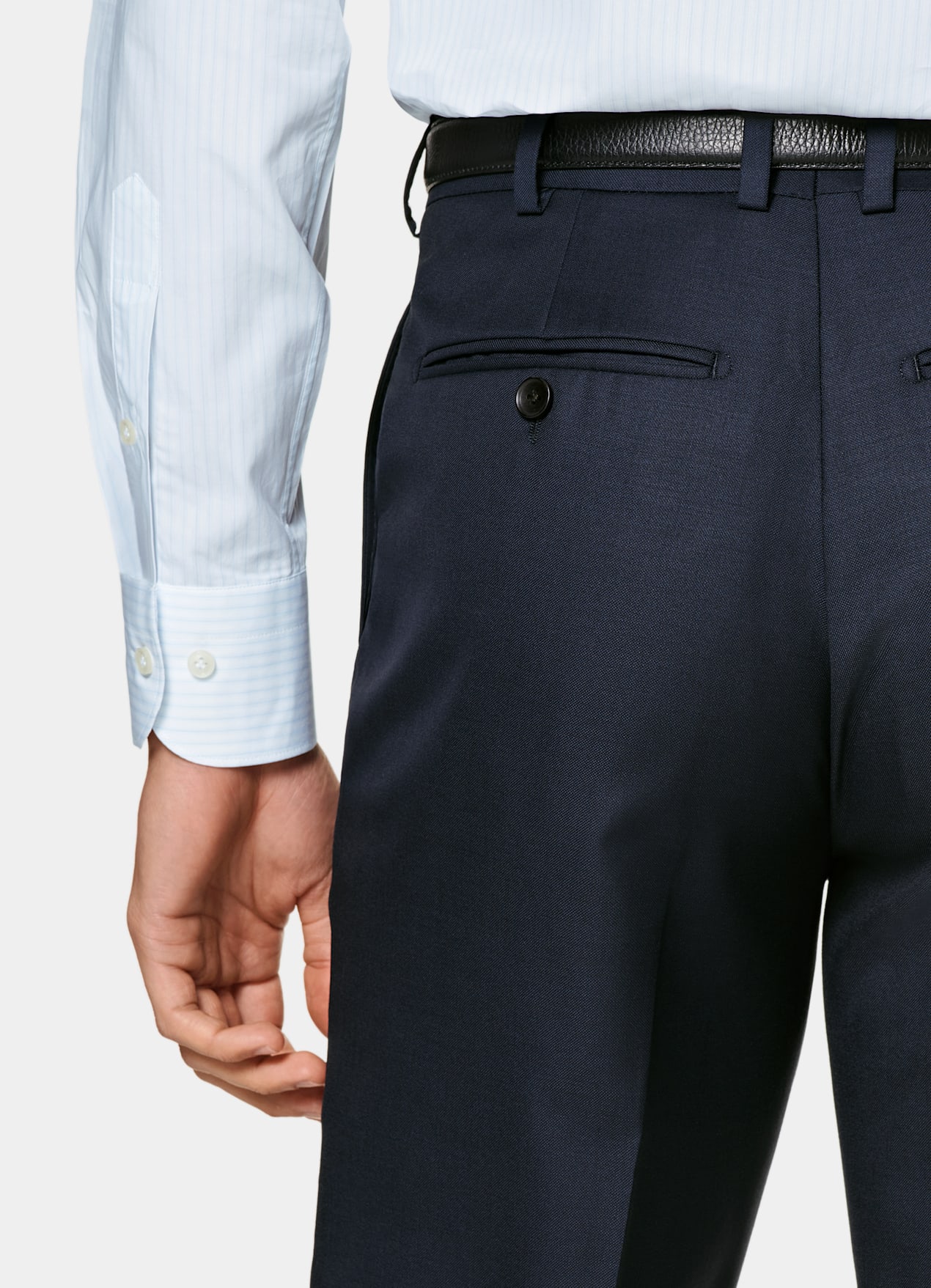 Costume Lazio coupe Tailored bleu marine
