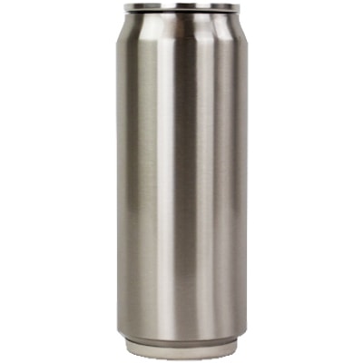 Canette isotherme - Brillante - Inox - 500 ml