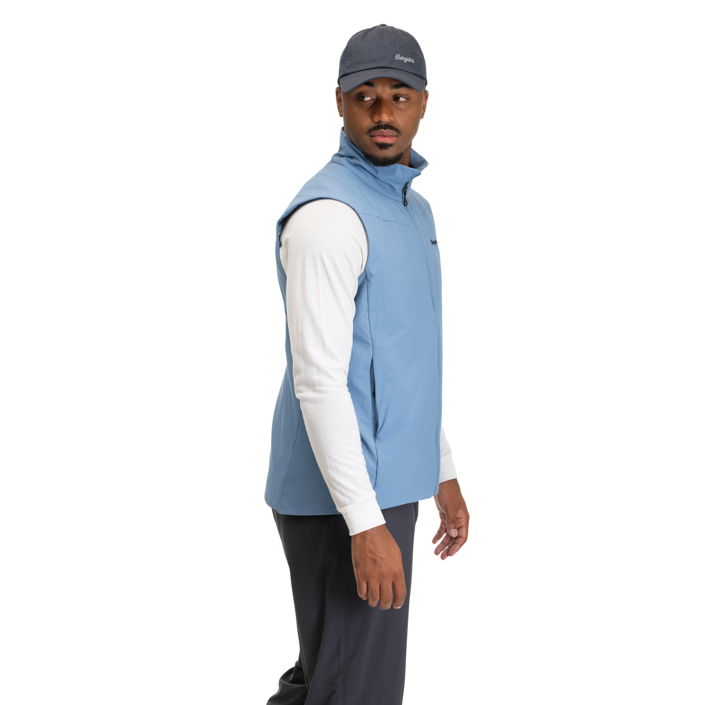 Holo Insulated Vest Men Elemental Blue