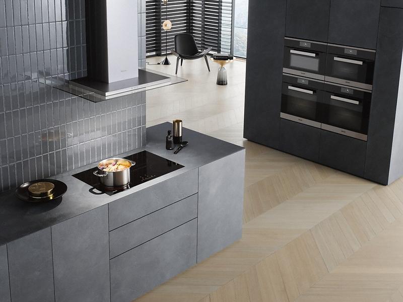 Miele Glaskeramik-Kochfeld KM 6542 FL Flächenbündig Glaskeramik-Kochfeld mit 4 Herdplatten