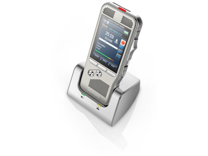 Philips Diktiergerät Digital Pocket Memo DPM8000 Professionelles Diktiergerät mit Workflow-Software
