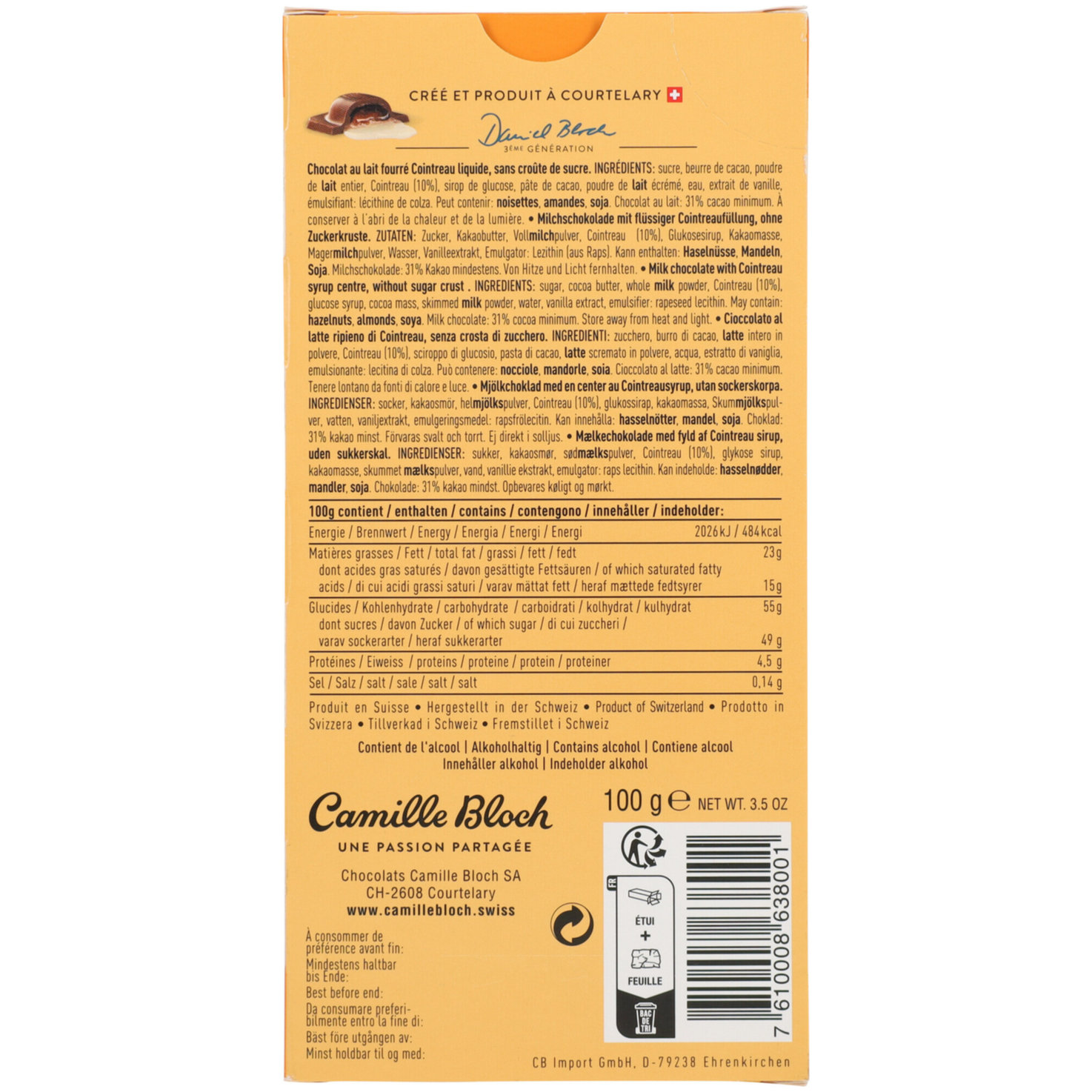 Camille Bloch Cointreau
